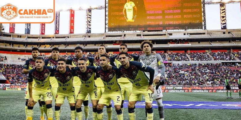 Club América Mexico lịch thi đấu